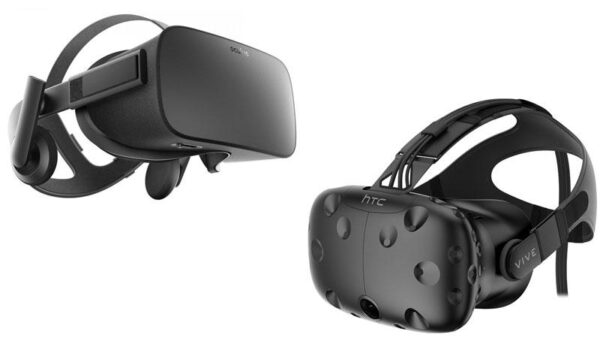 (Oculus RIft e HTC Vive, os campeões em realidade virtual e "pesos pesados" quando o assunto é preço.) 